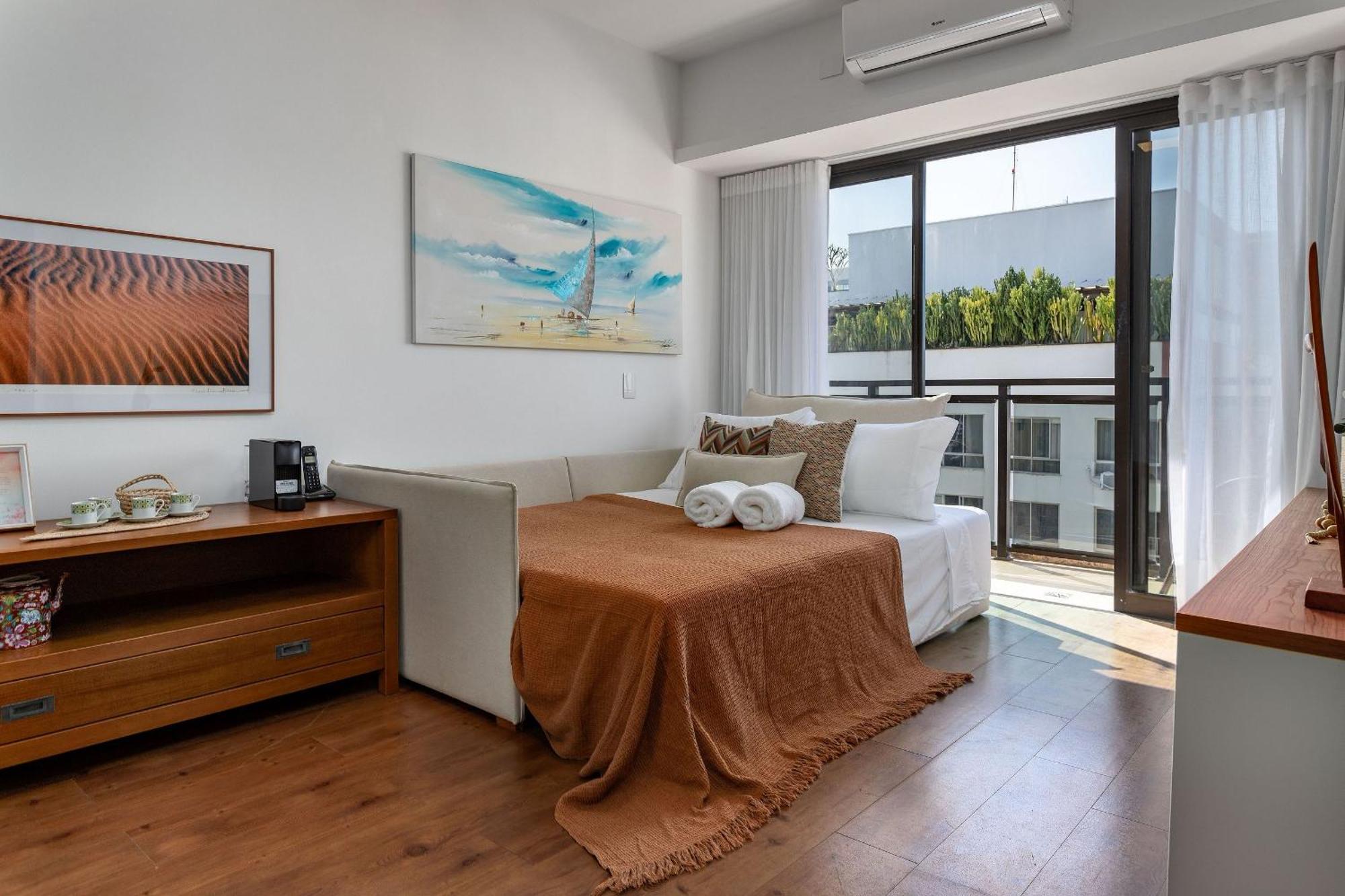 Apartment Flat Leblon - Vista Mar E Vista Cristo Rendendo - 300m E 150m Metro - Ar Condicionado, Smartv 50
